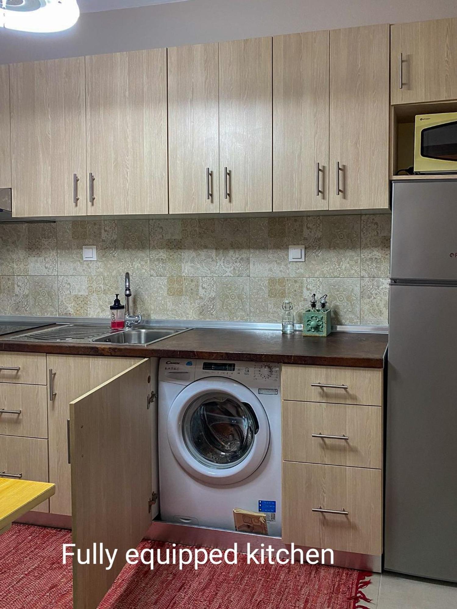 Medusa Beach Apartment, Asproválta Ngoại thất bức ảnh