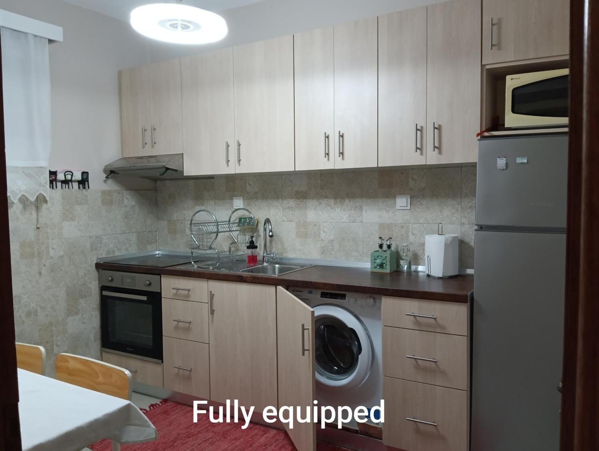 Medusa Beach Apartment, Asproválta Ngoại thất bức ảnh